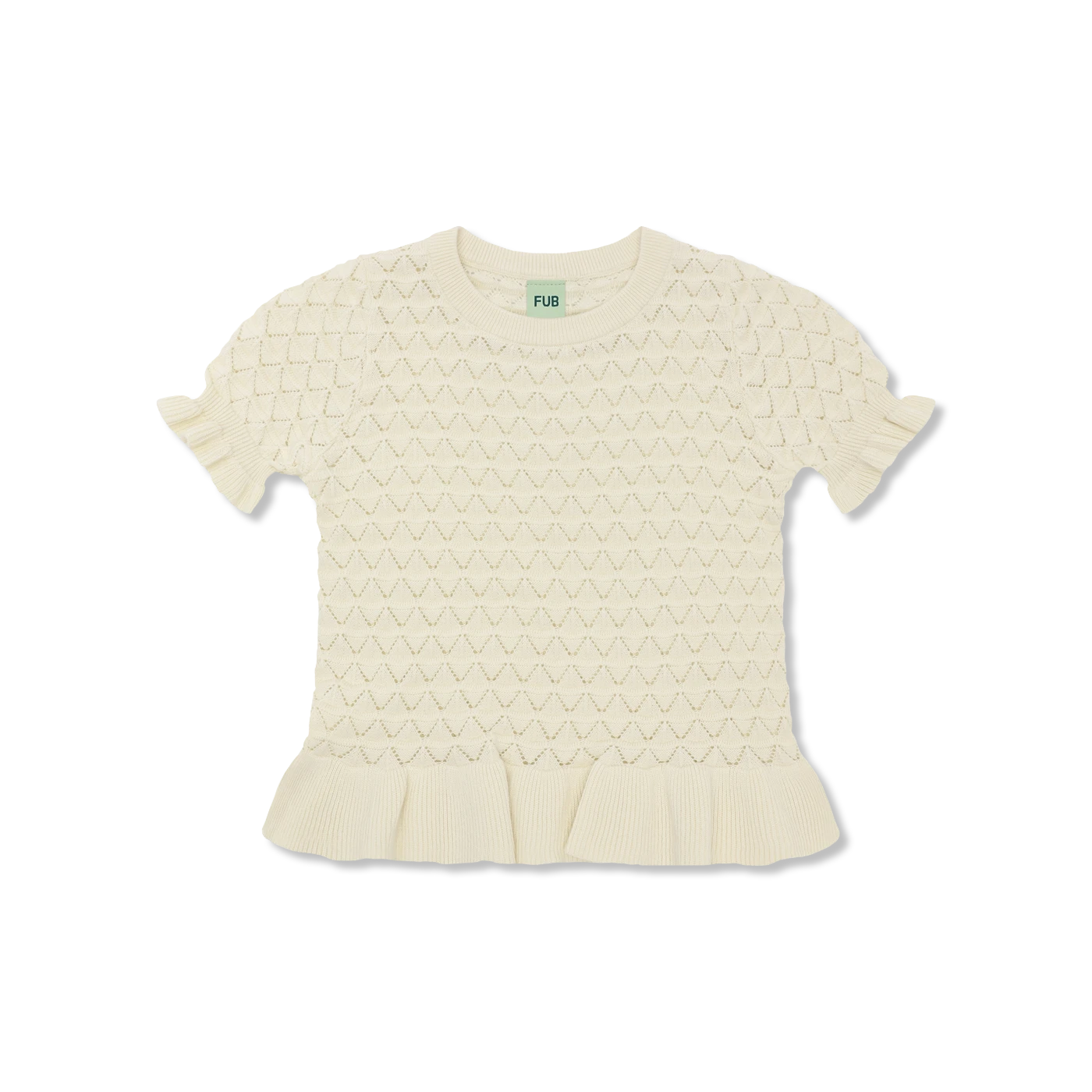 Pointelle Tee top