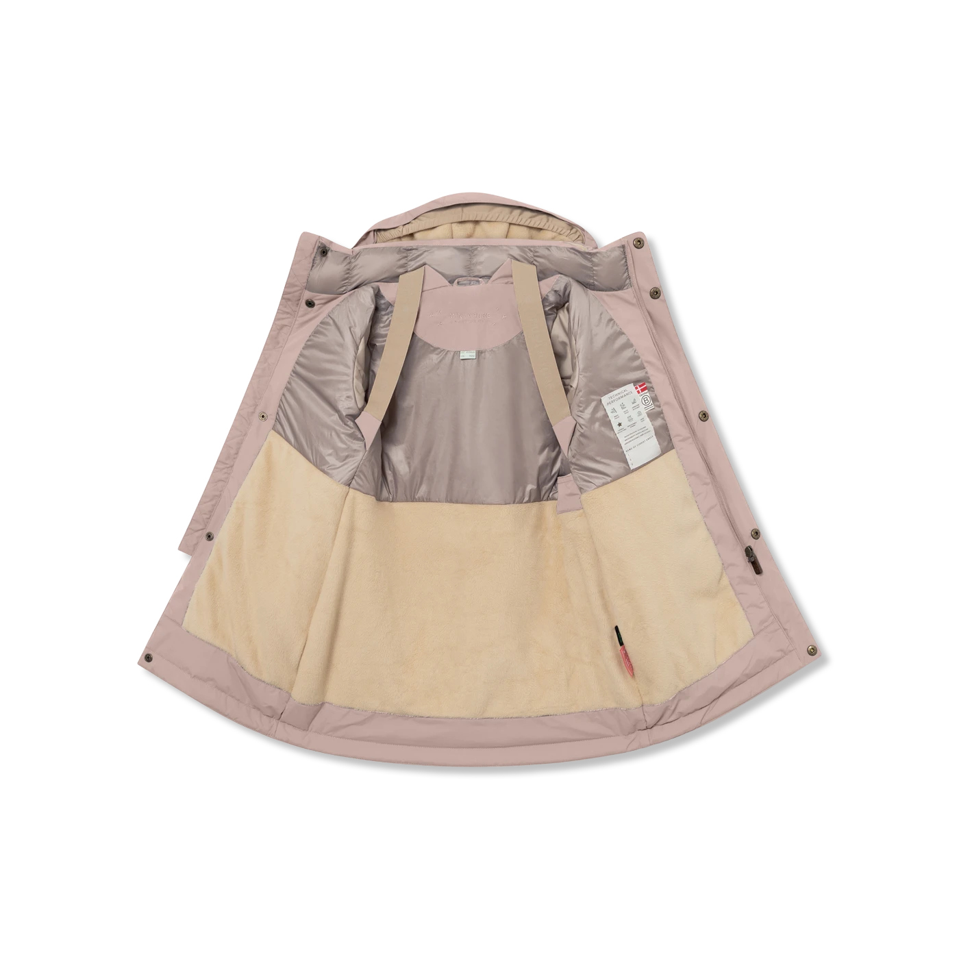Matvencasia fleece Vinterjakke