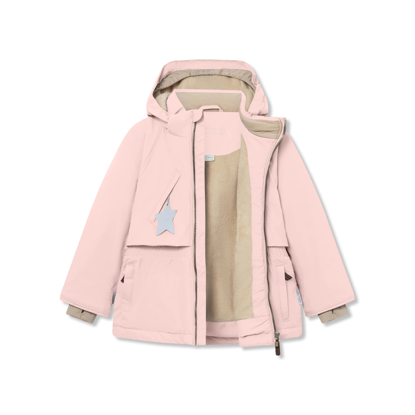 Matalgeana fleece Vinterjakke