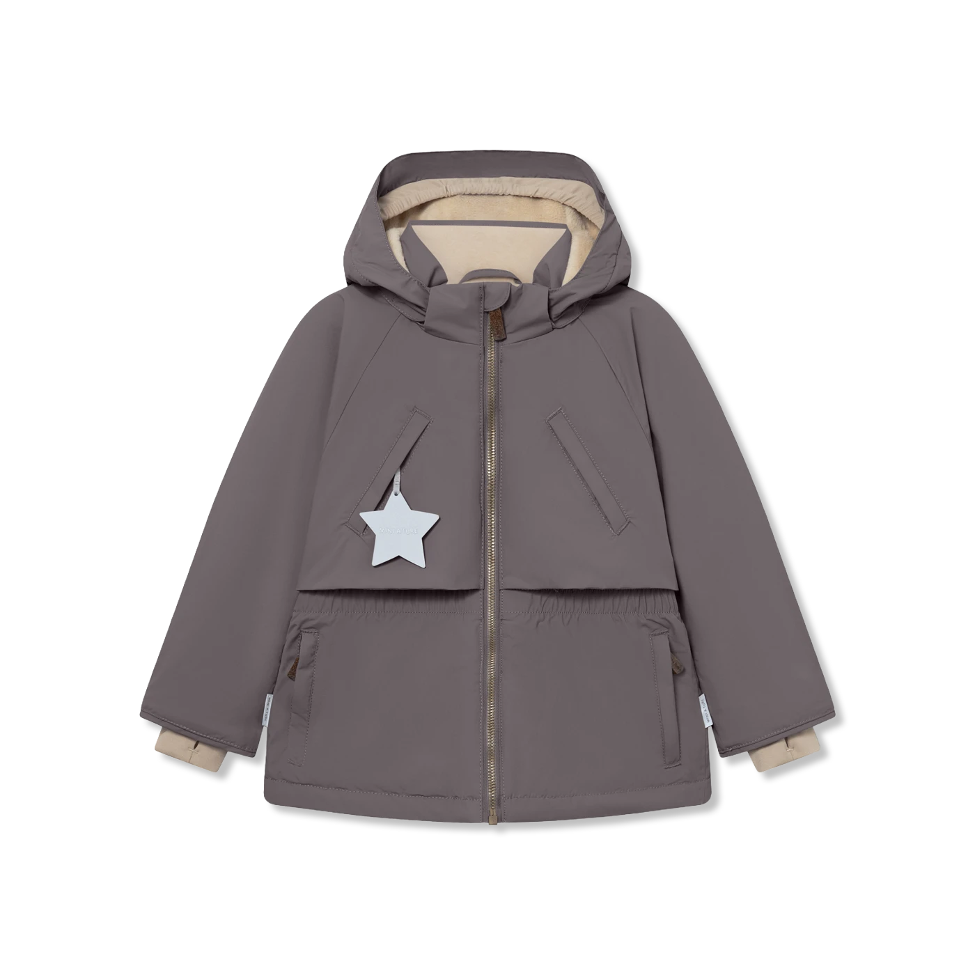 Matalgeana fleece Vinterjakke