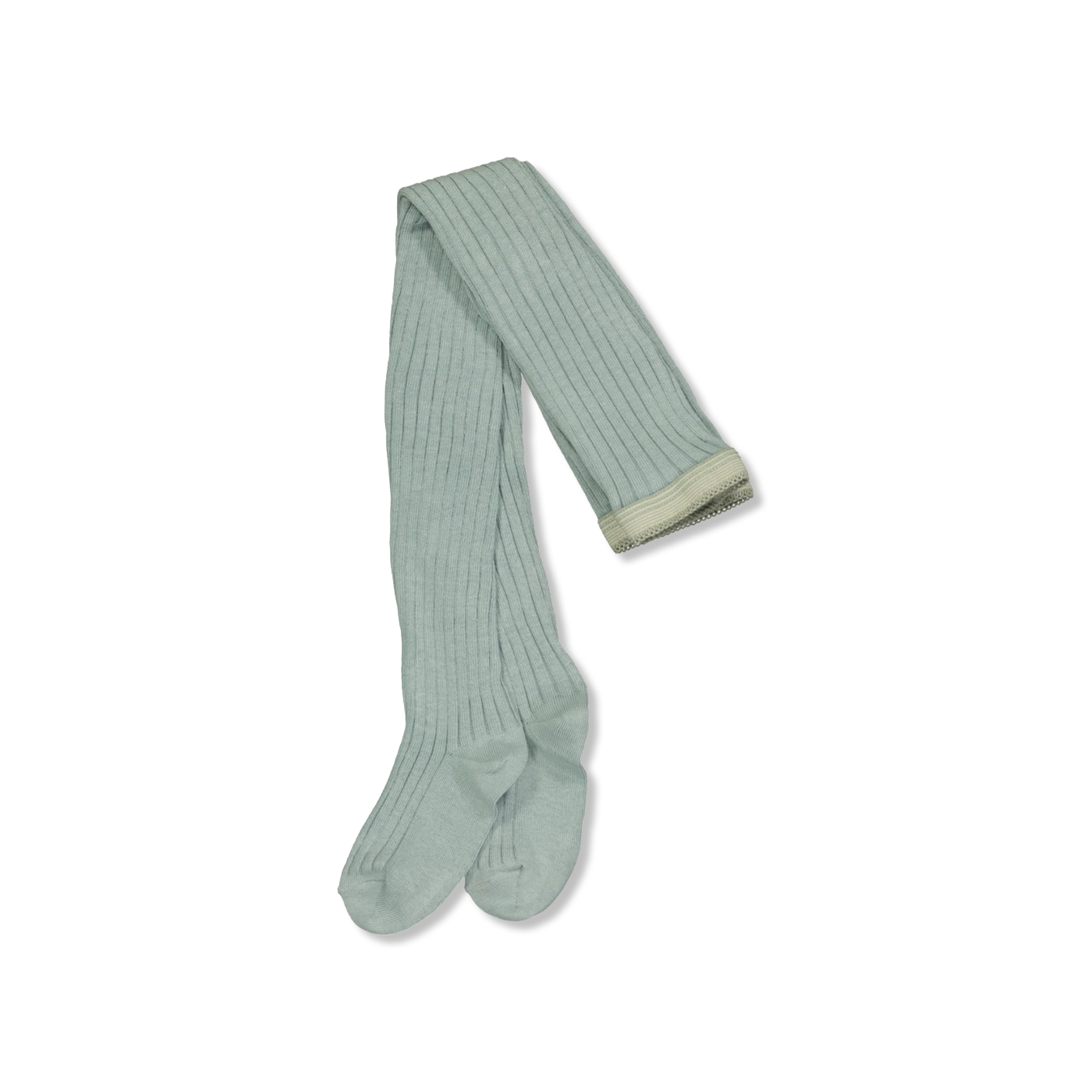 Cotton rib strømpebukser
