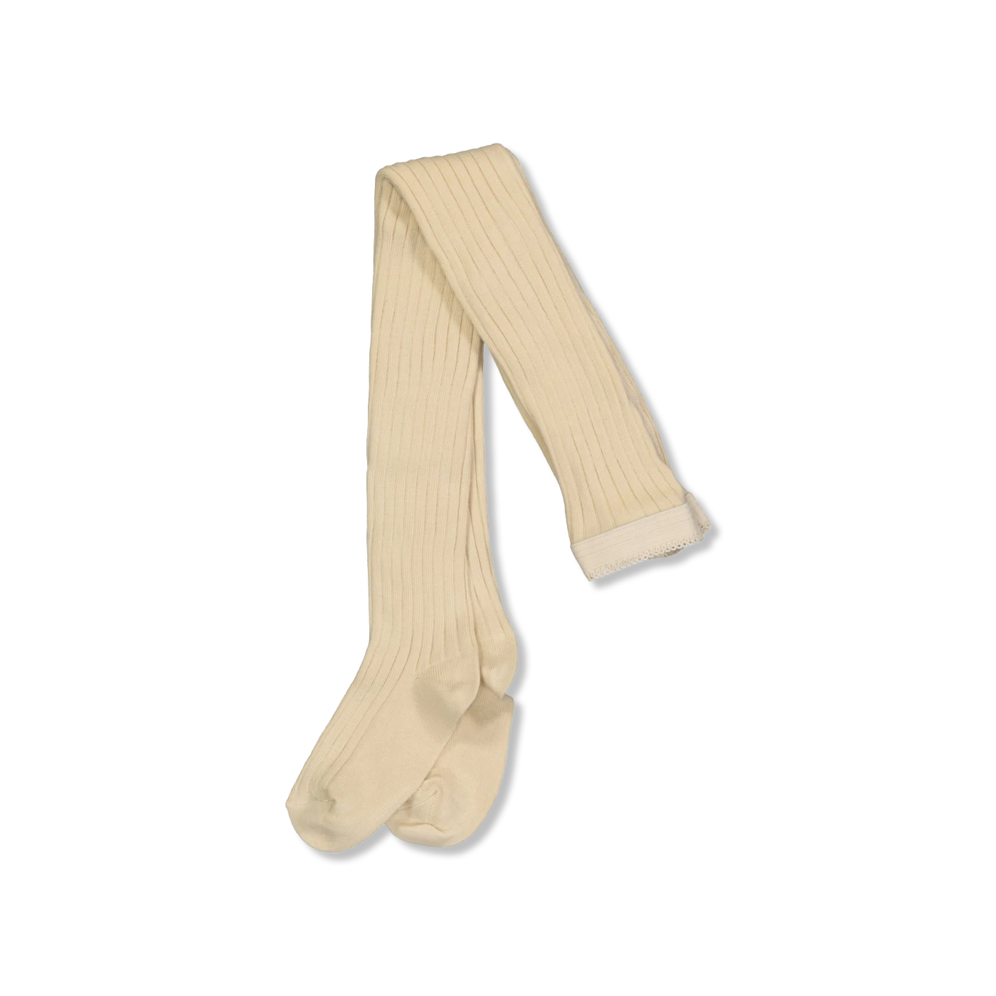 Cotton rib strømpebukser