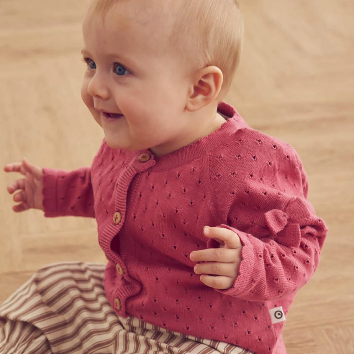 Pointelle Cardigan