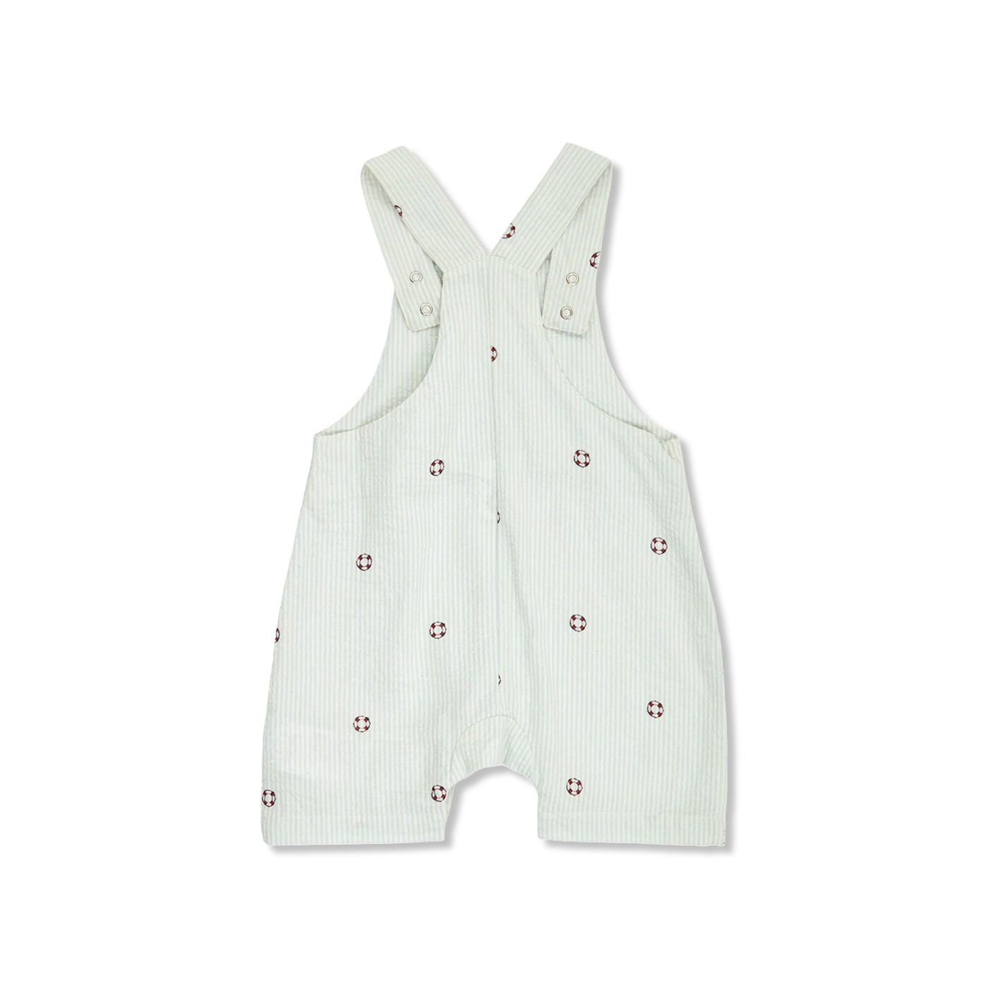 Seersucker Overalls