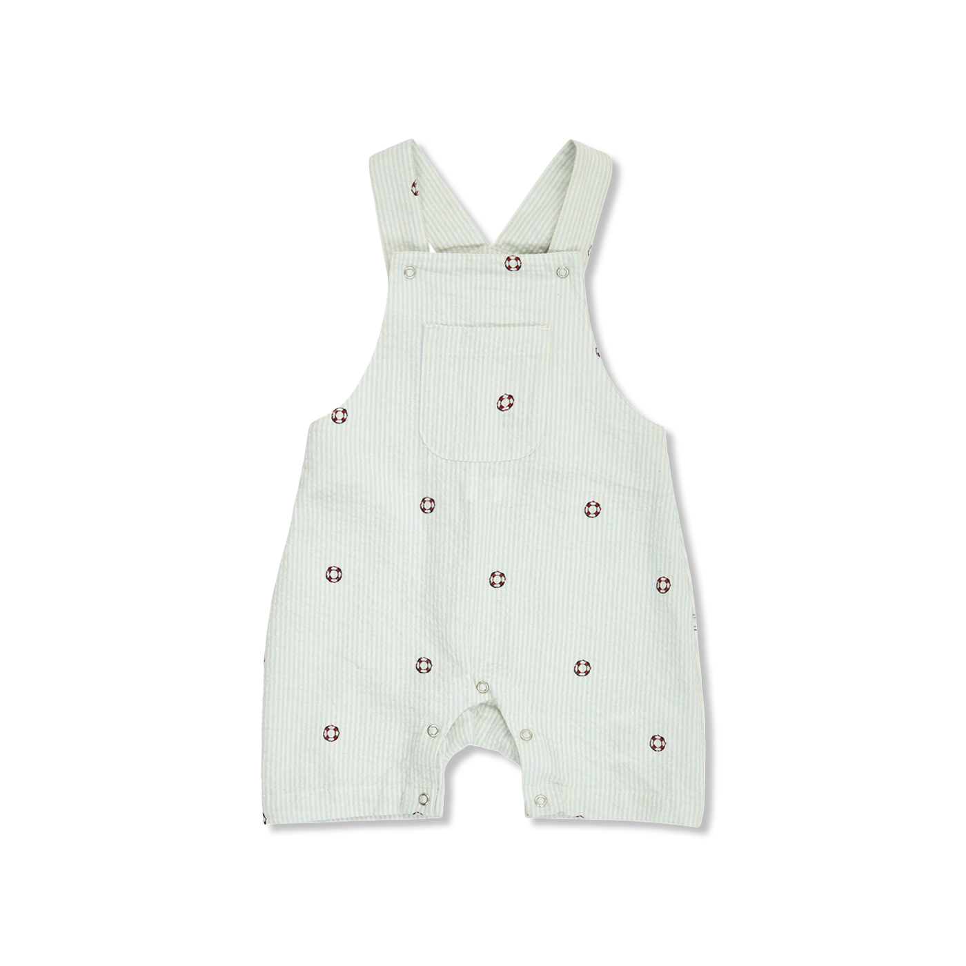 Seersucker Overalls