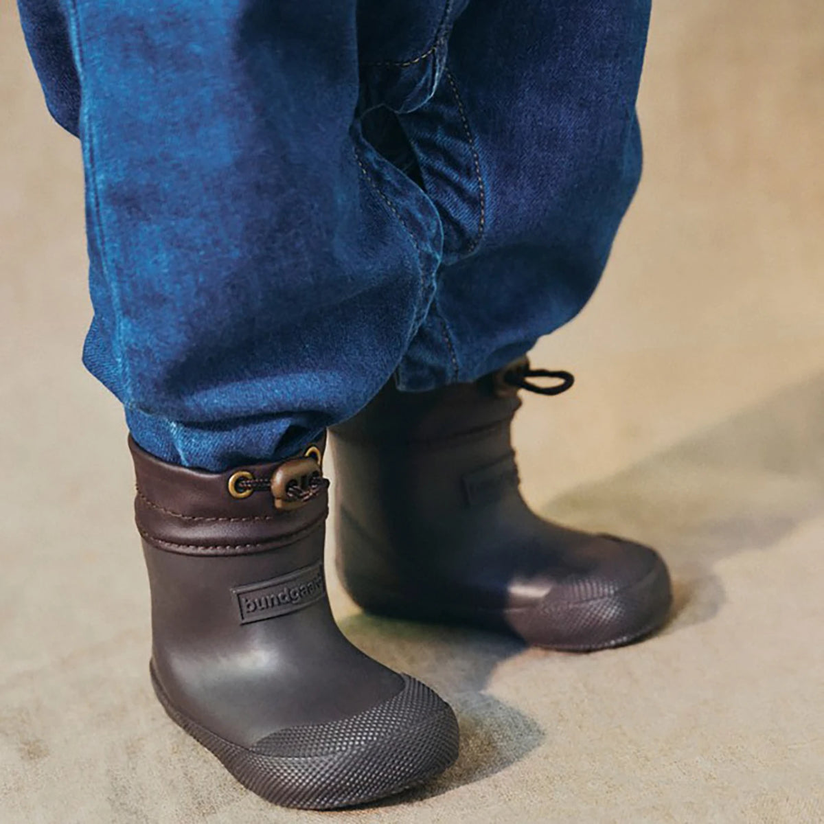 Malik dark brown Gummistøvler