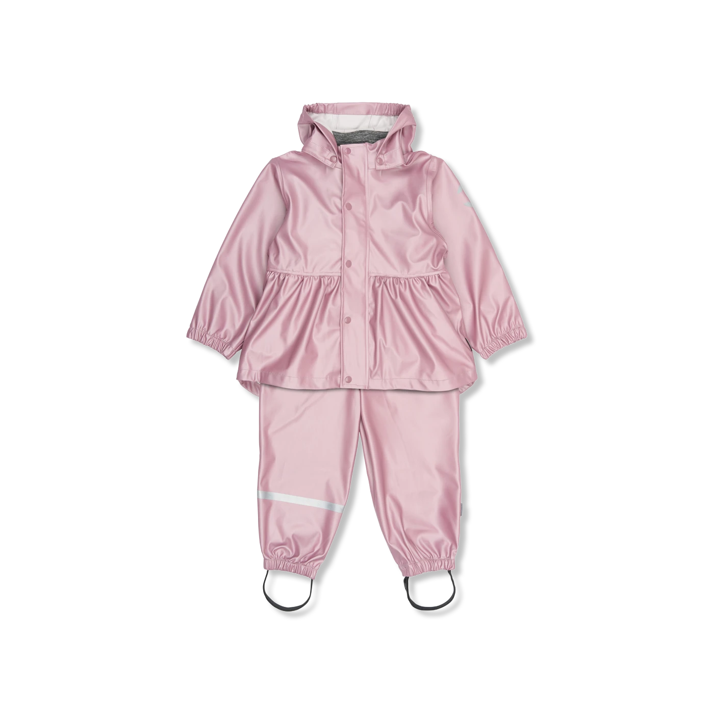 Pu metallic Regntøj