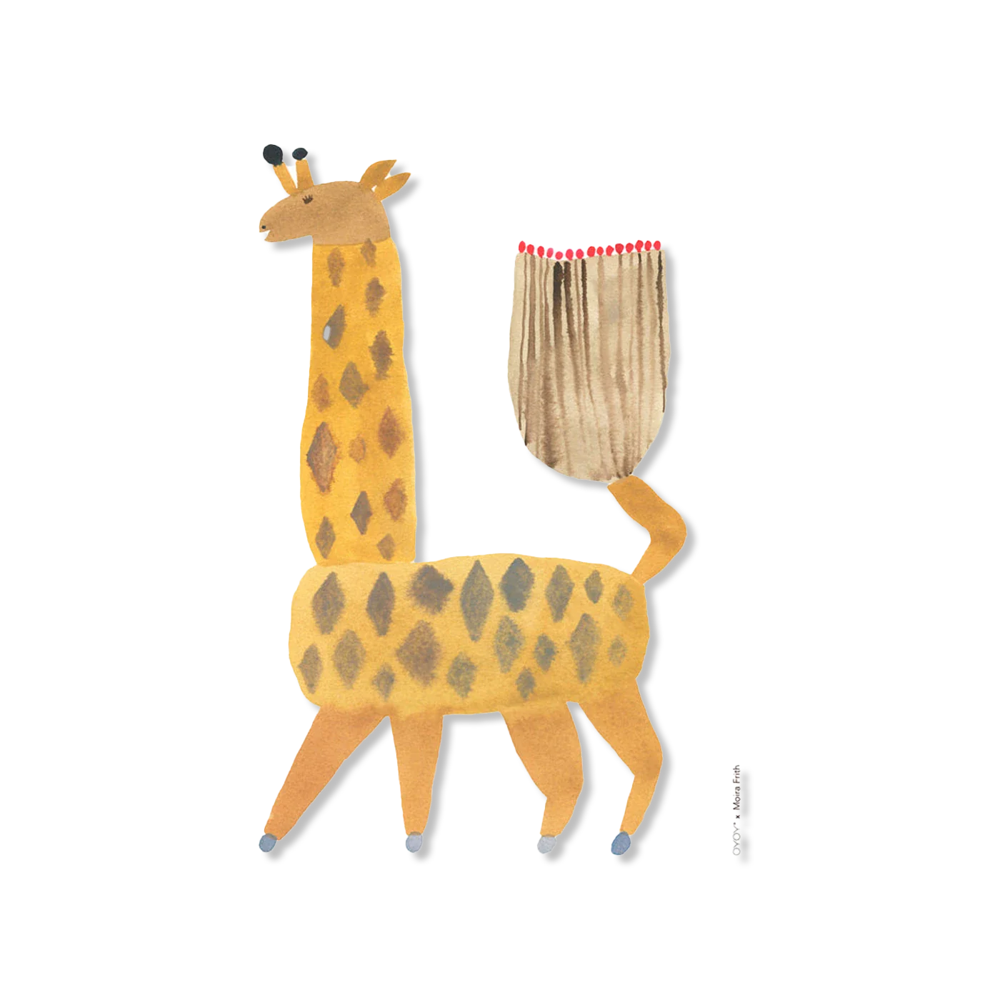 Noah giraffe Plakat