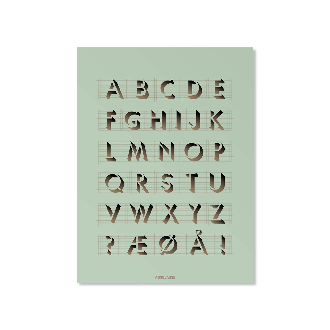 Abc mint Plakat
