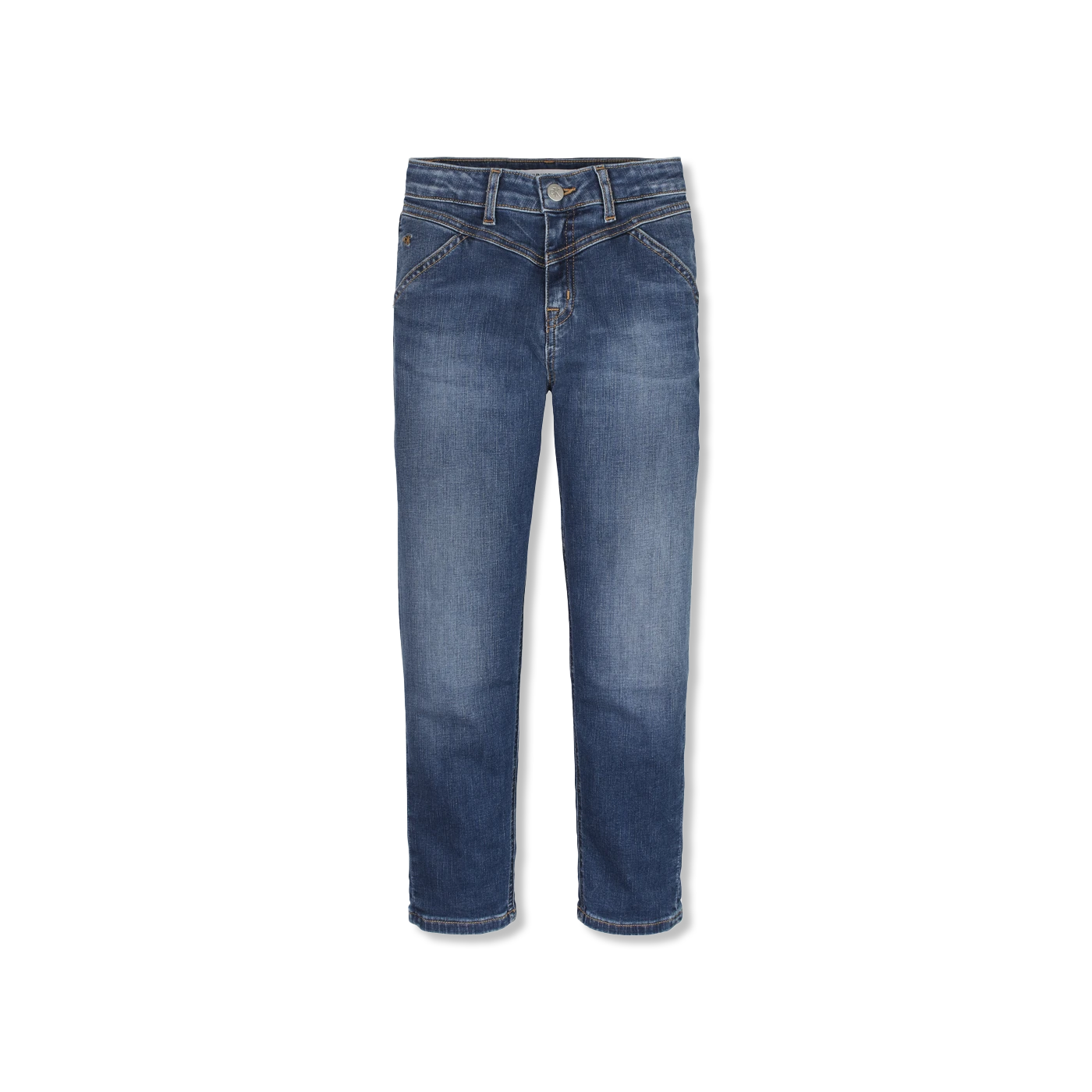 Jeans i blå stretch denim