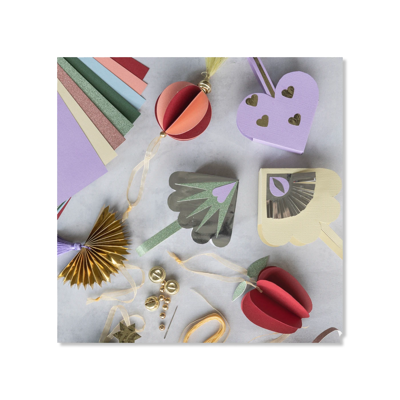 Papir juleklip kit jul