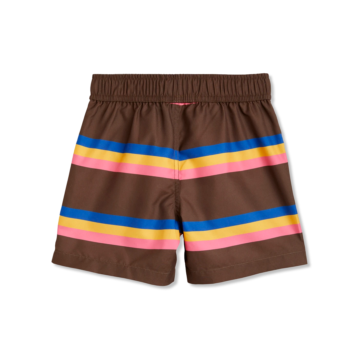 Stripe swim shorts
