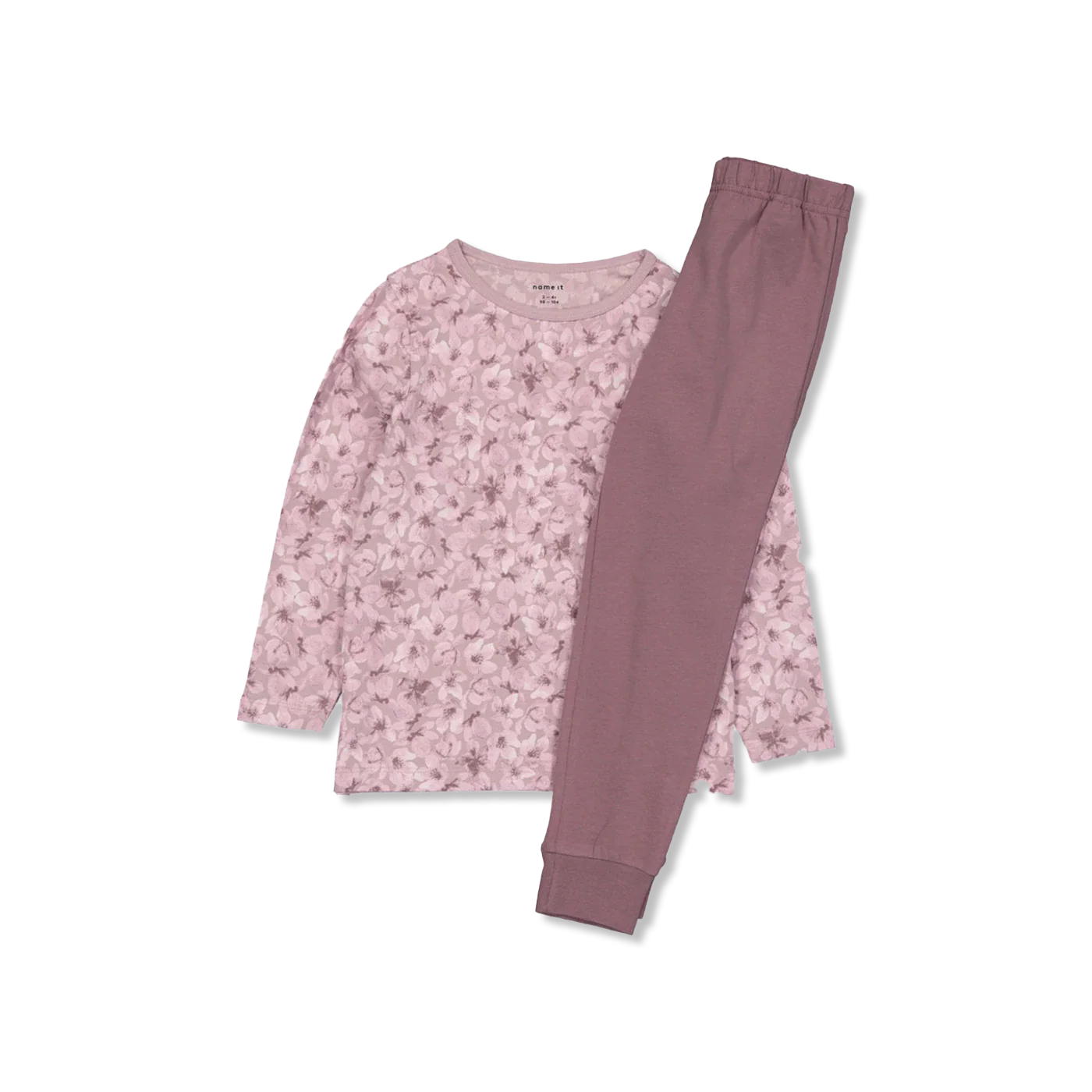 Nmfnightset Flower nattøj