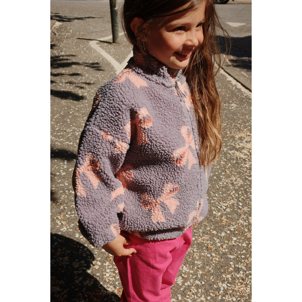Recycled Jody teddyfleece jas