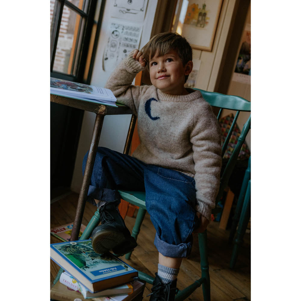 STAR MOON langarmshirt