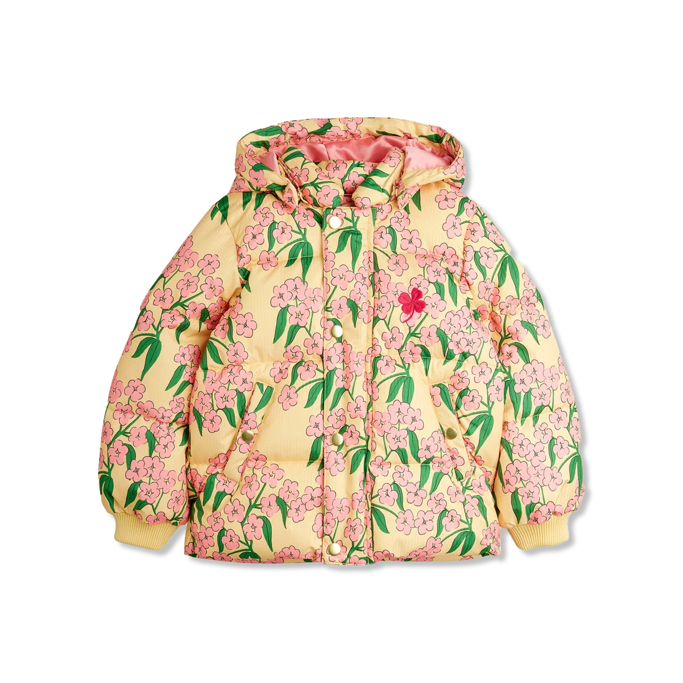 Alpine flowers winter jacket