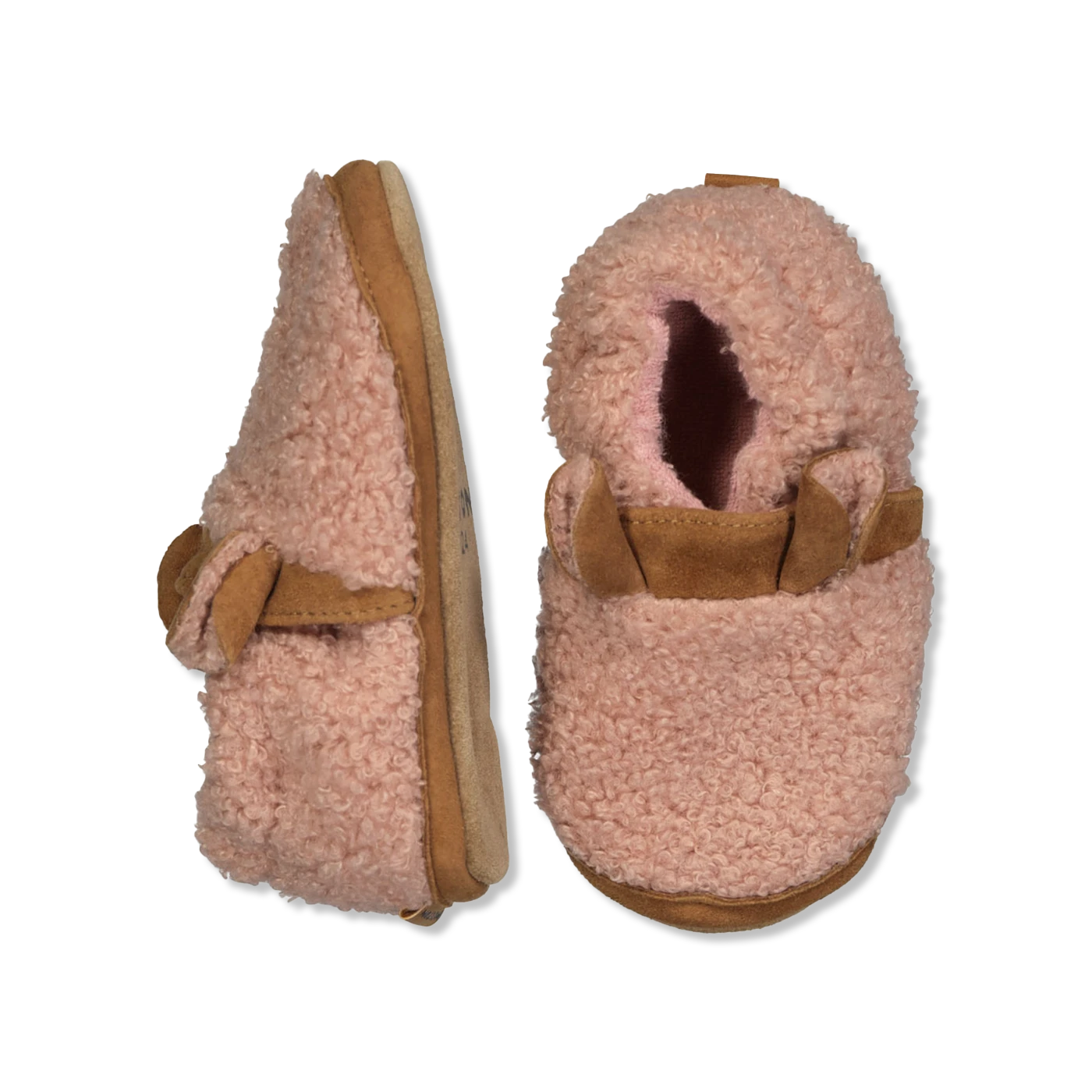 Fuzzy teddy hausschuhe