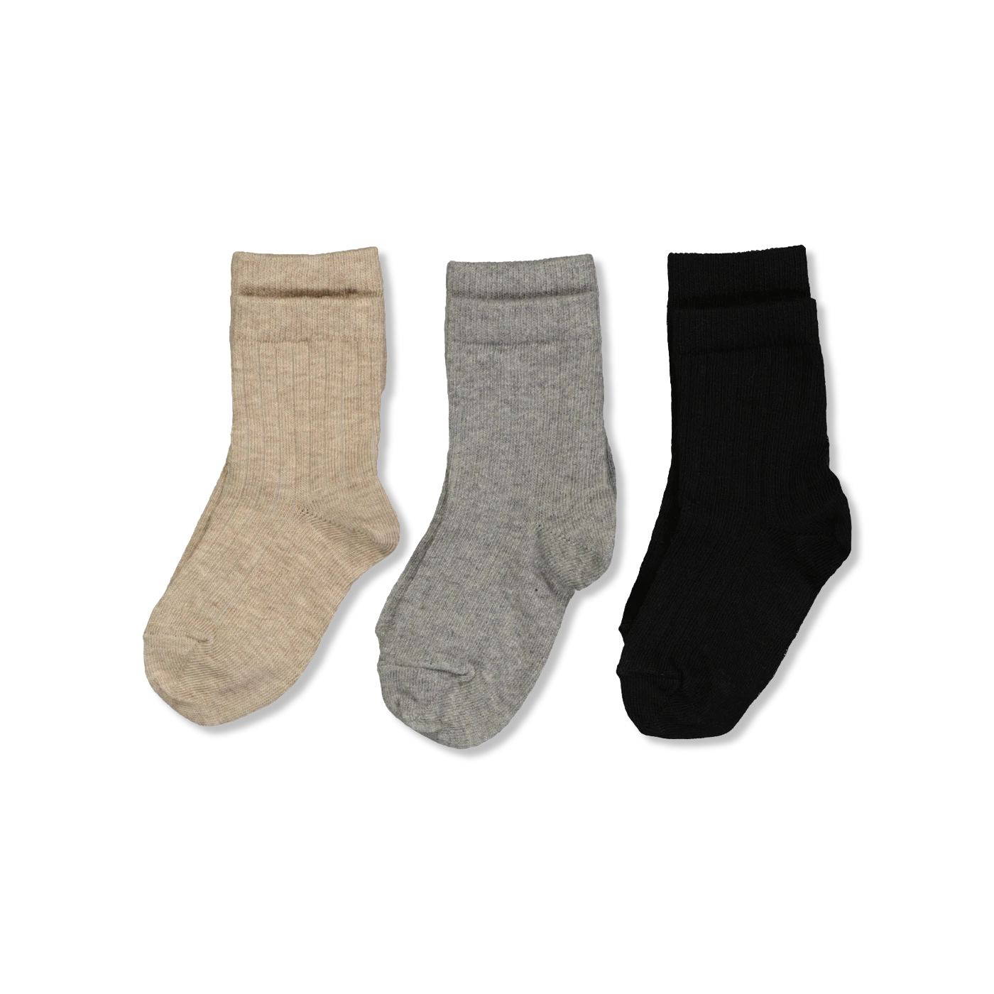 Cotton rib strømper