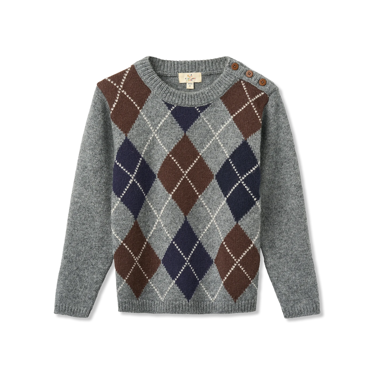 Argyle Bluse