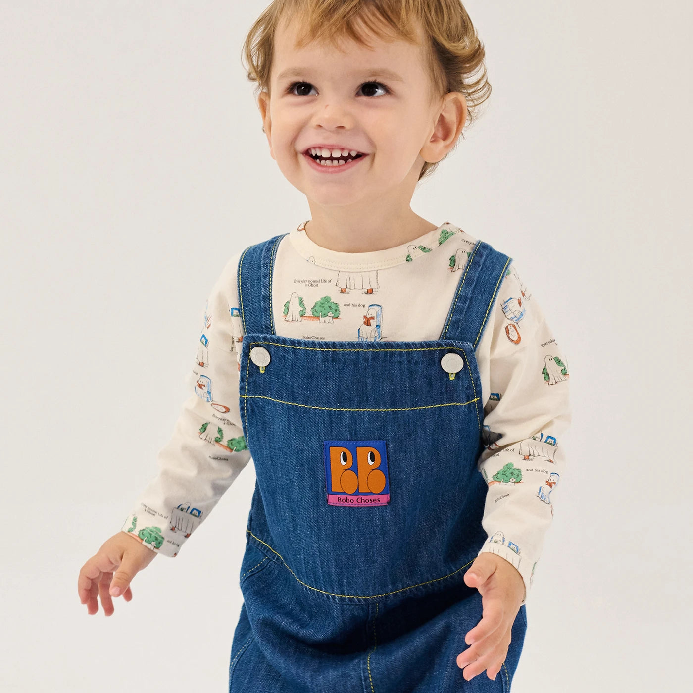 Tag denim Overalls