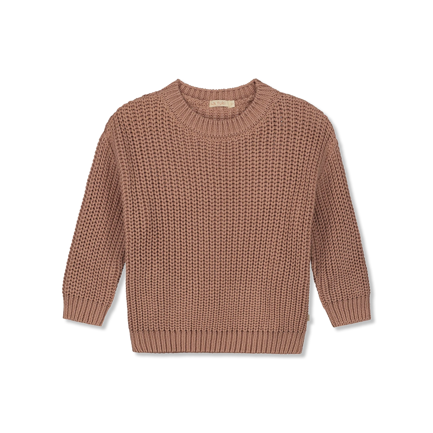 Chunky knitted sweater Striktrøje