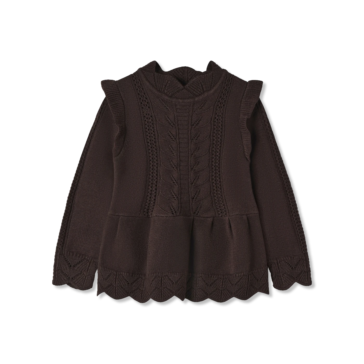Alilly peplum Striktrøjer