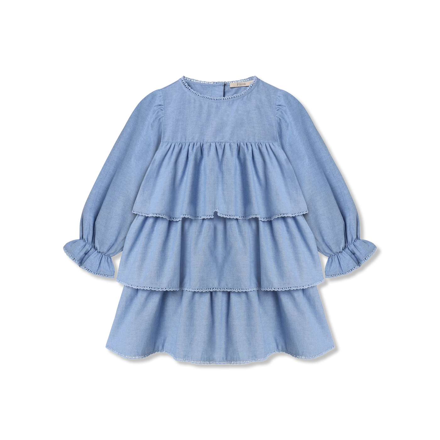 Connie ruffle Kjole