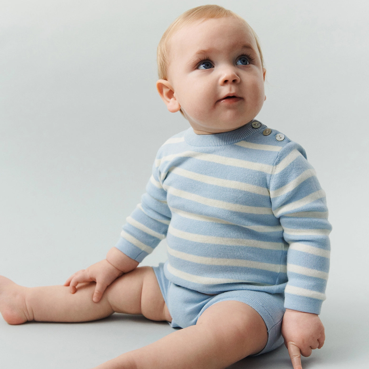 Baby tee Striktrøje