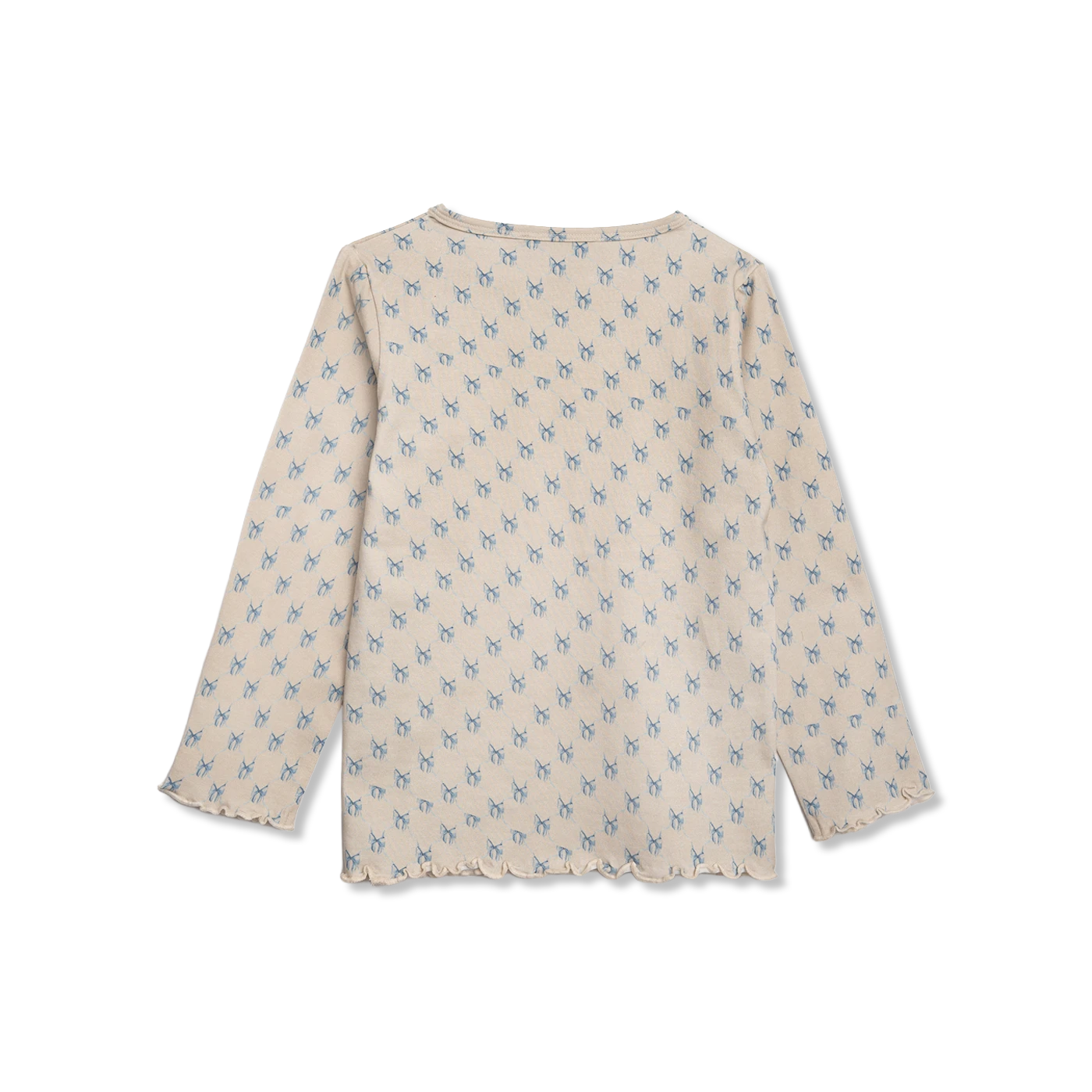 Bow t-shirt lange mouw