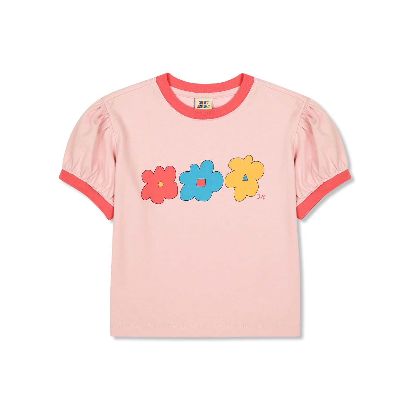 Flower puff T-shirt
