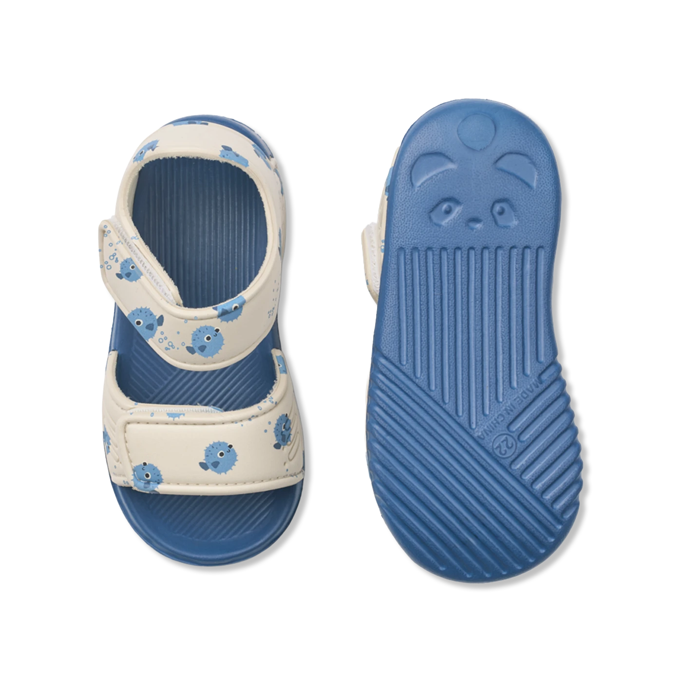 Blumer Badesandaler