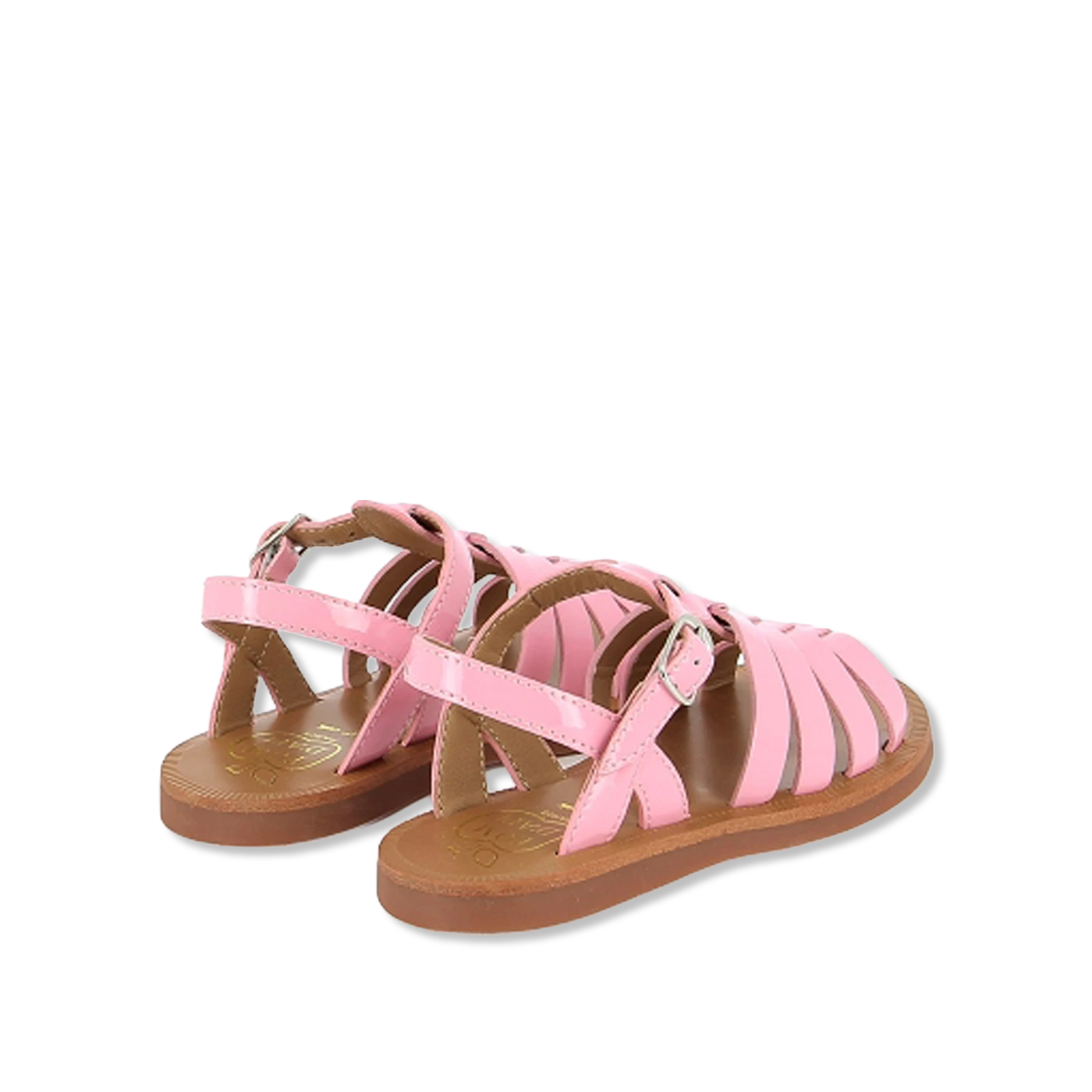 Plagette strap Åbne sandaler