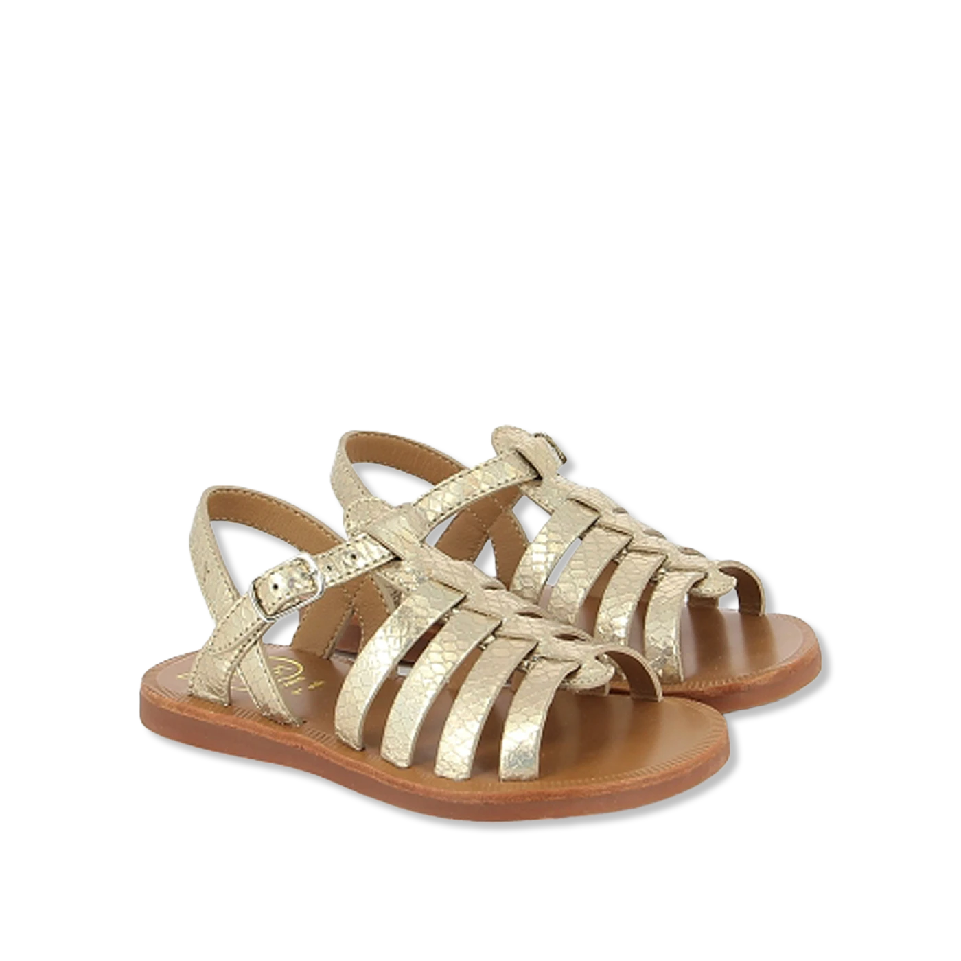 Plagette strap Åben sandal