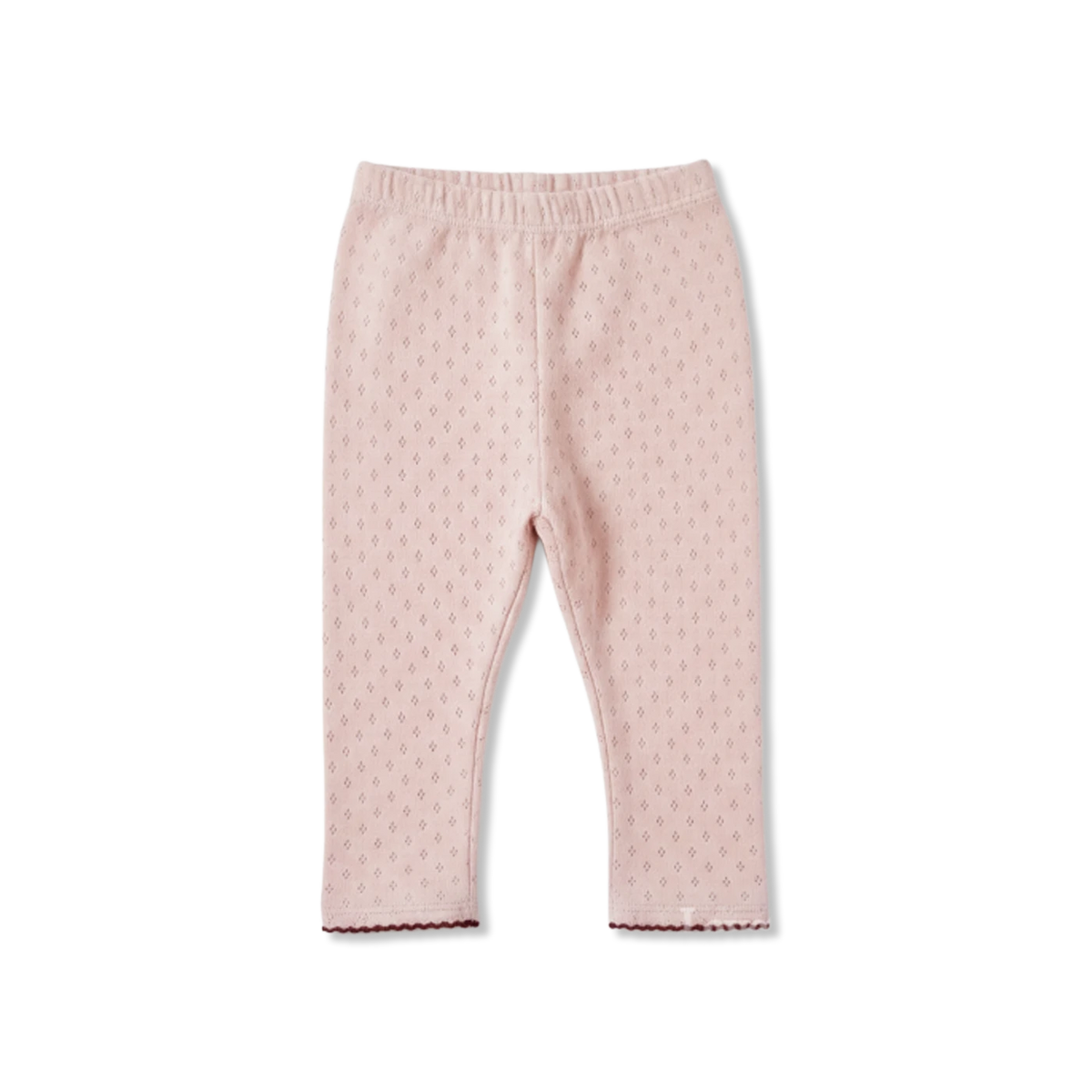 Pointelle blush Leggings