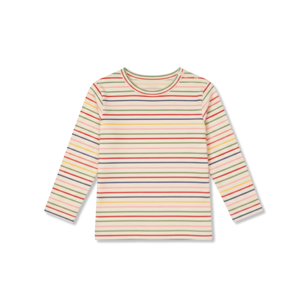 Rib rainbow Bluse