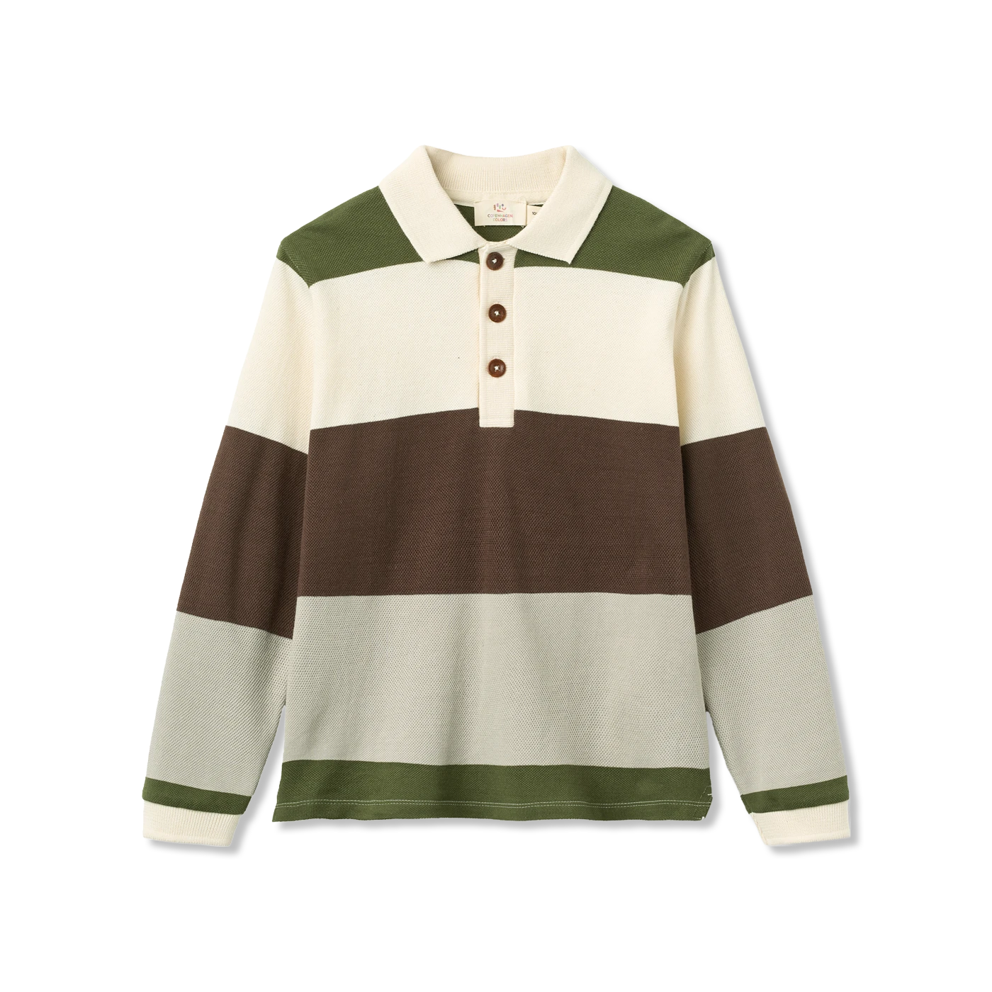 Stripe pique Bluse