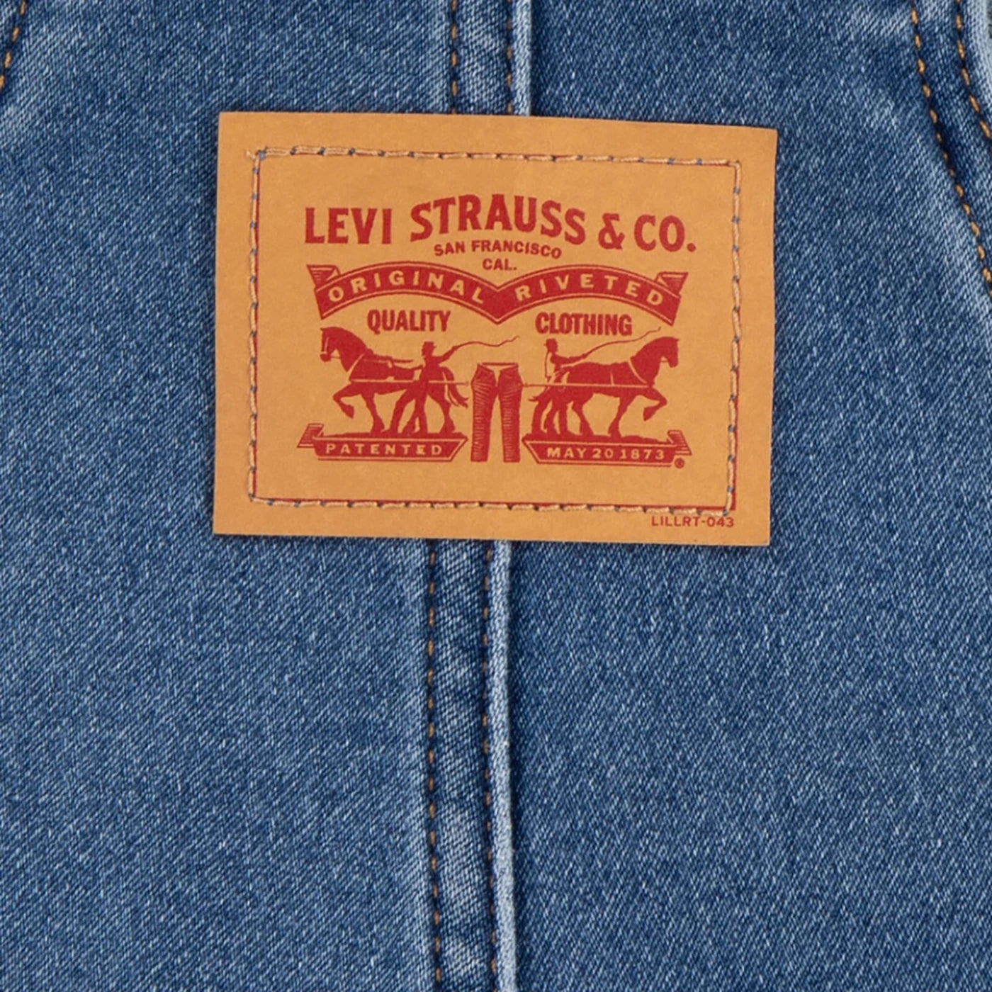 LVN MY FIRST bukser - blå denim