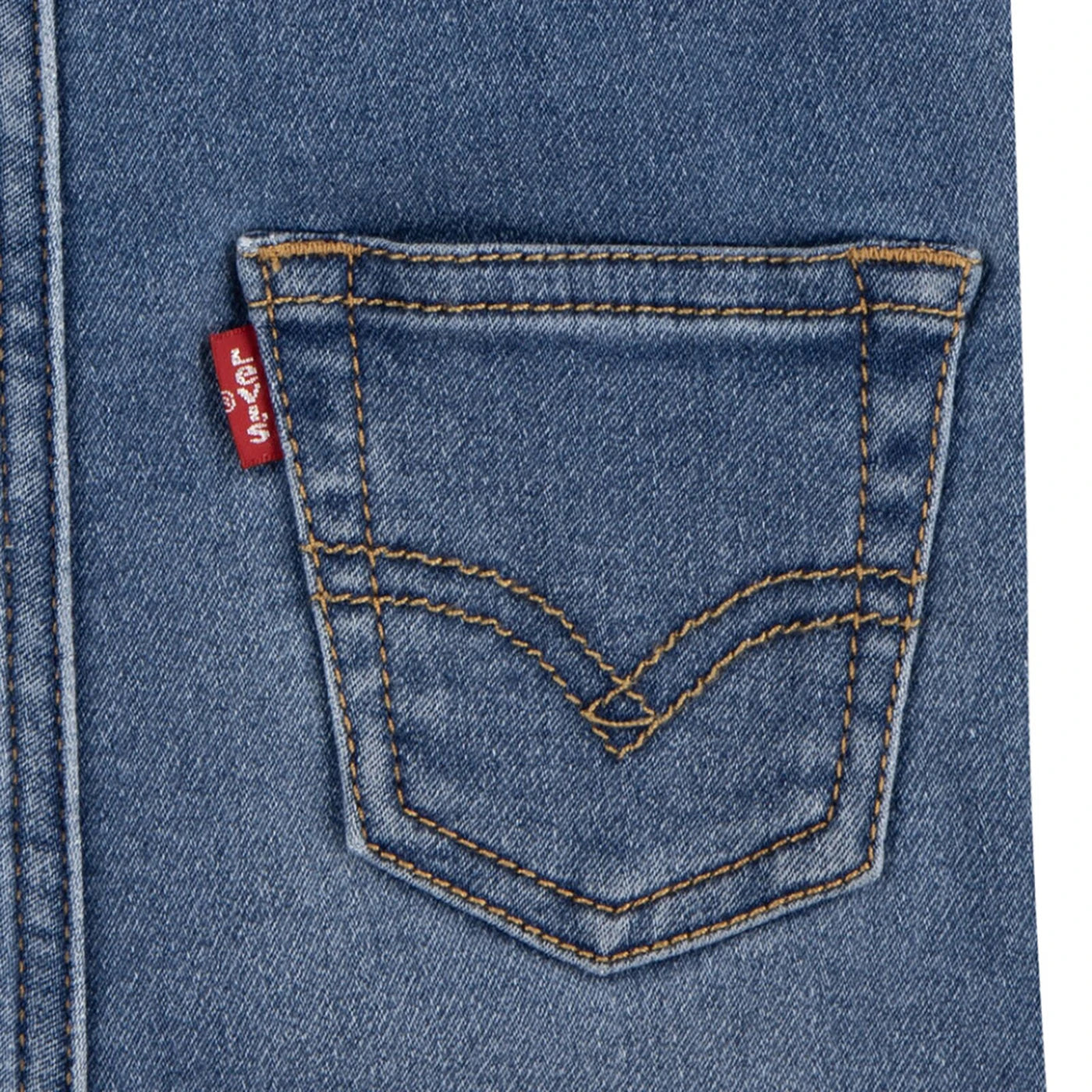 LVN MY FIRST bukser - blå denim