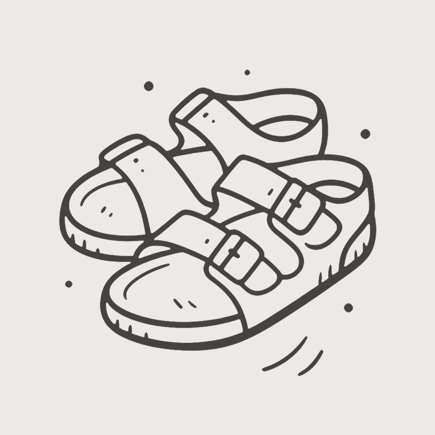 Åbne sandaler