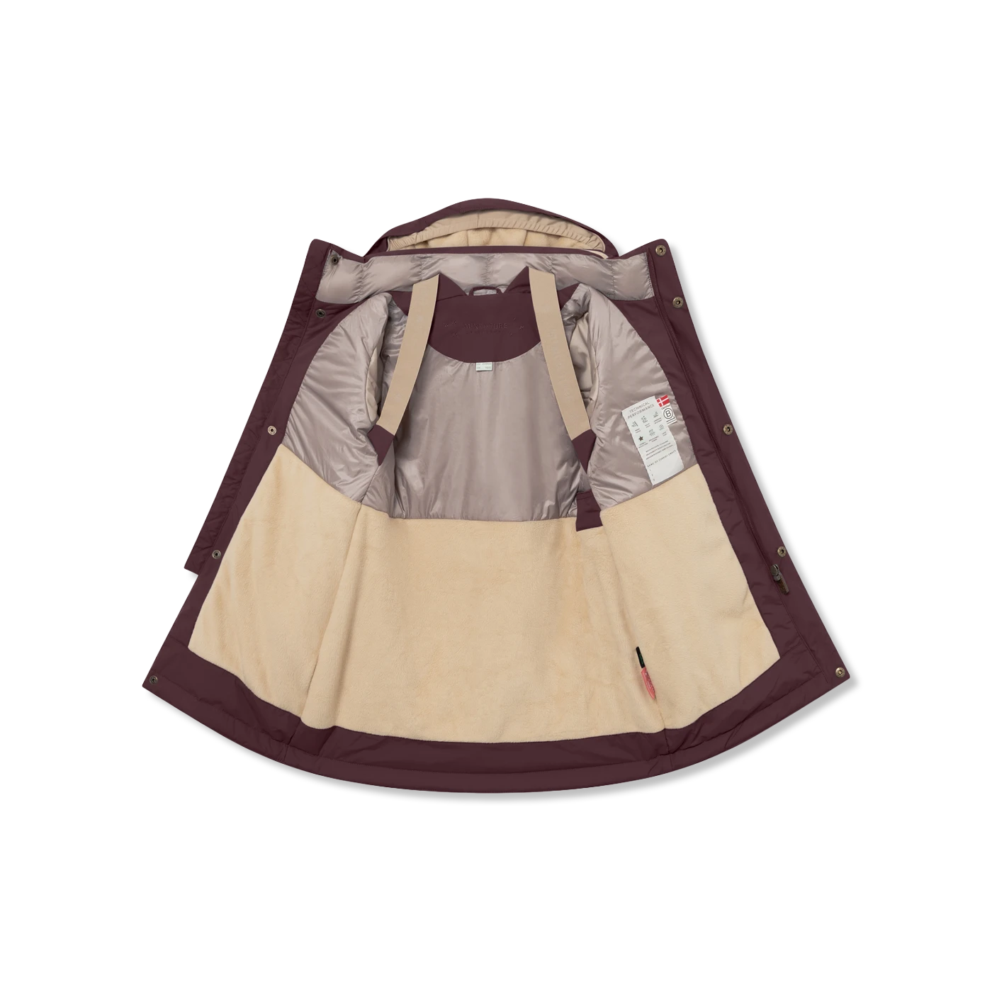 Matvencasia fleece Vinterjakke