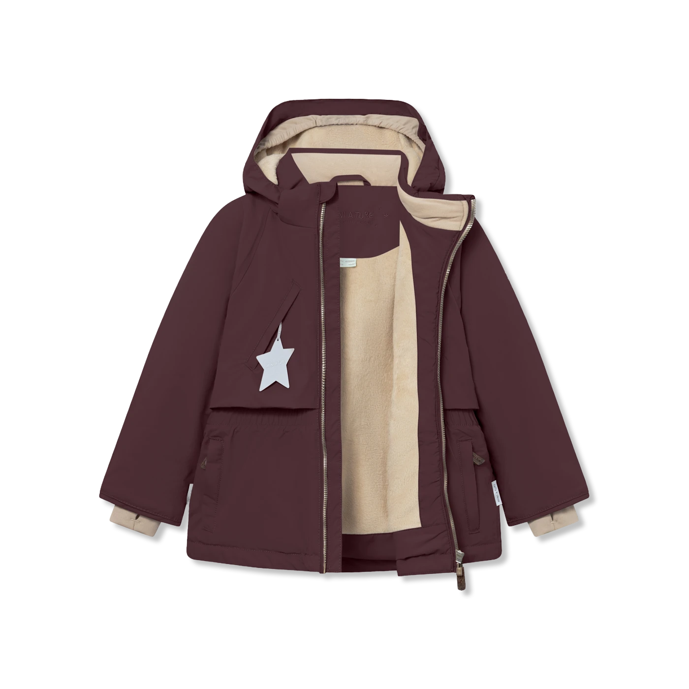 Matalgeana fleece Vinterjakke