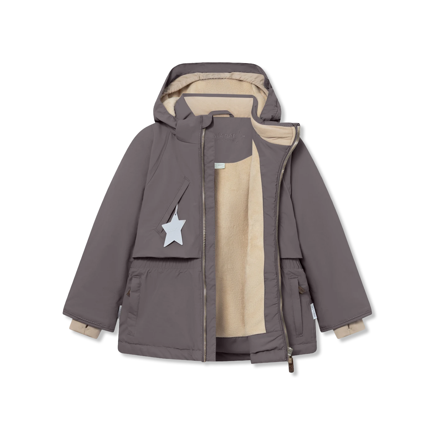 Matalgeana fleece Vinterjakke