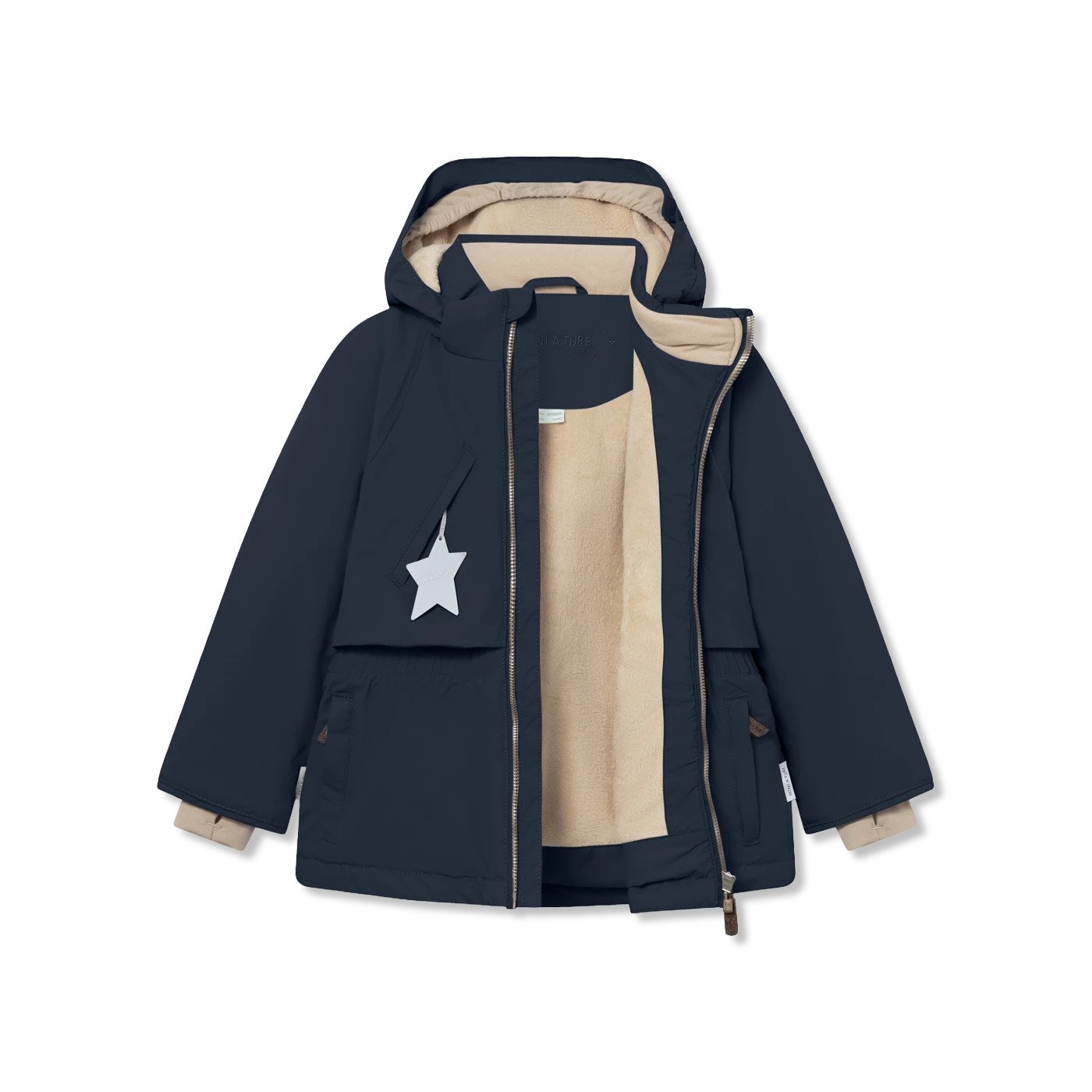 Matalgeana fleece Vinterjakke