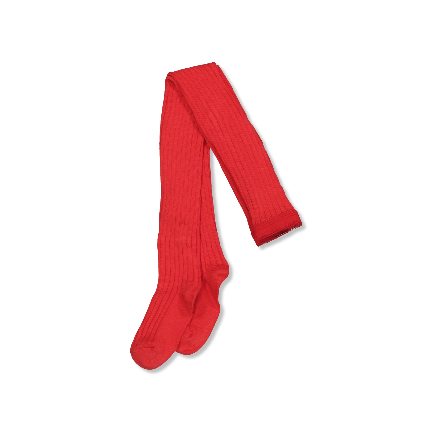 Cotton rib strømpebukser