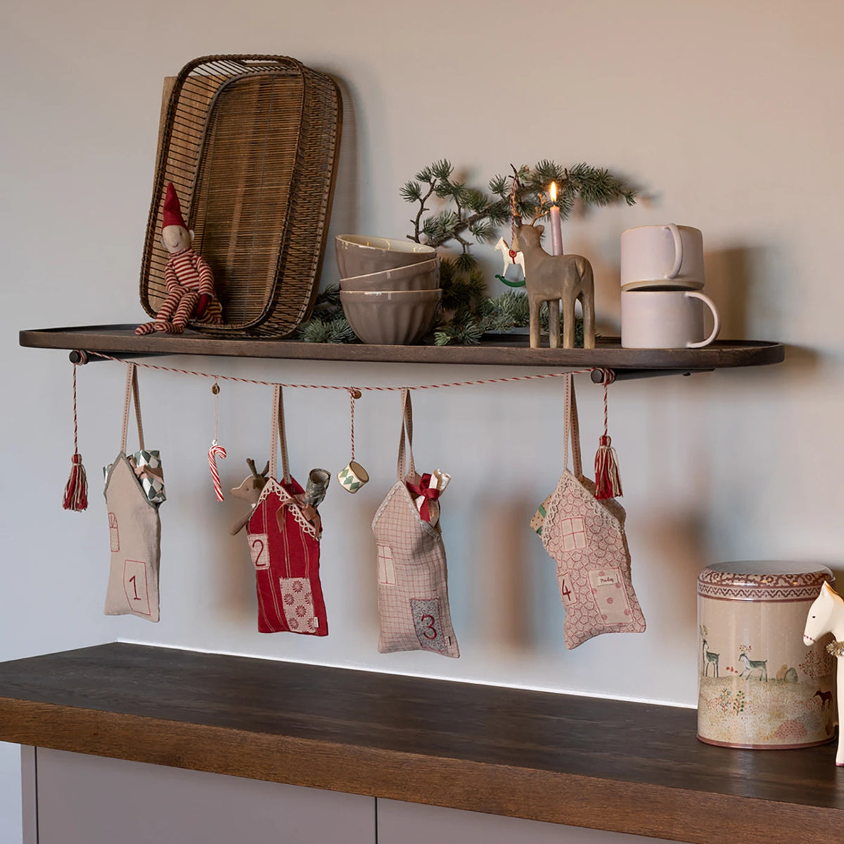 Julens gade Kerstdecoratie