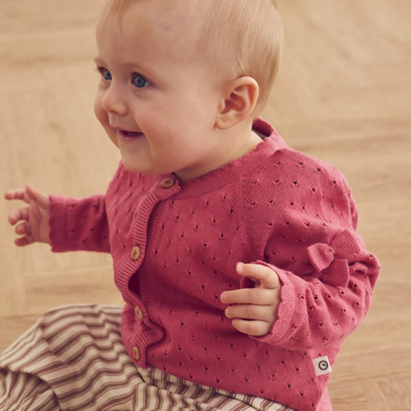 Pointelle Cardigan