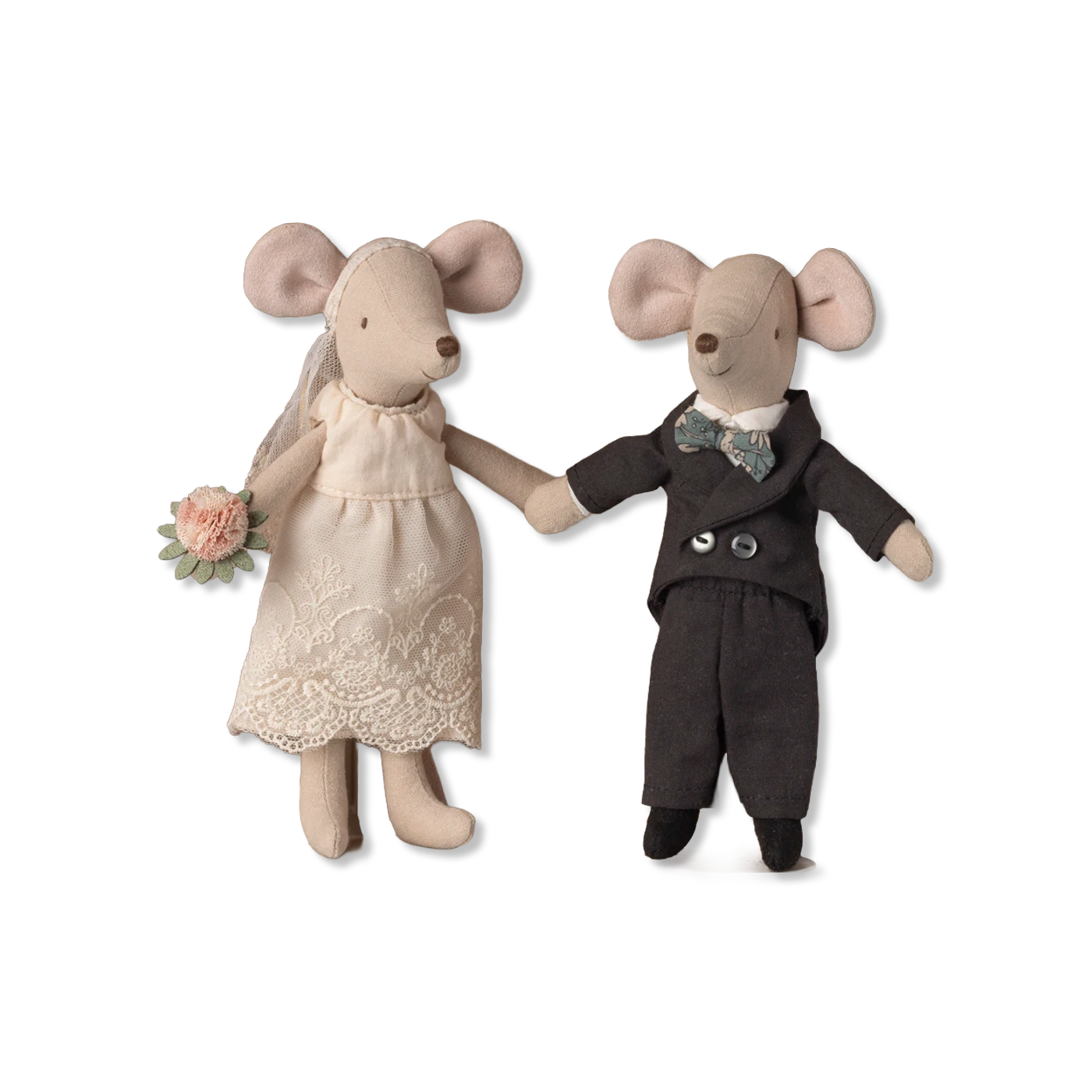Wedding mice couple in box Dyr & figurer