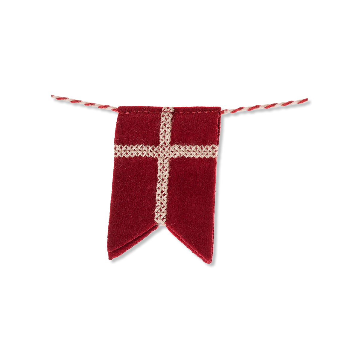 Flagguirlande kerst