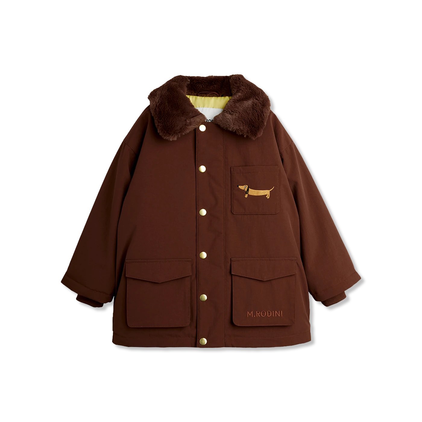 Padded nylon parka Vinterjakke