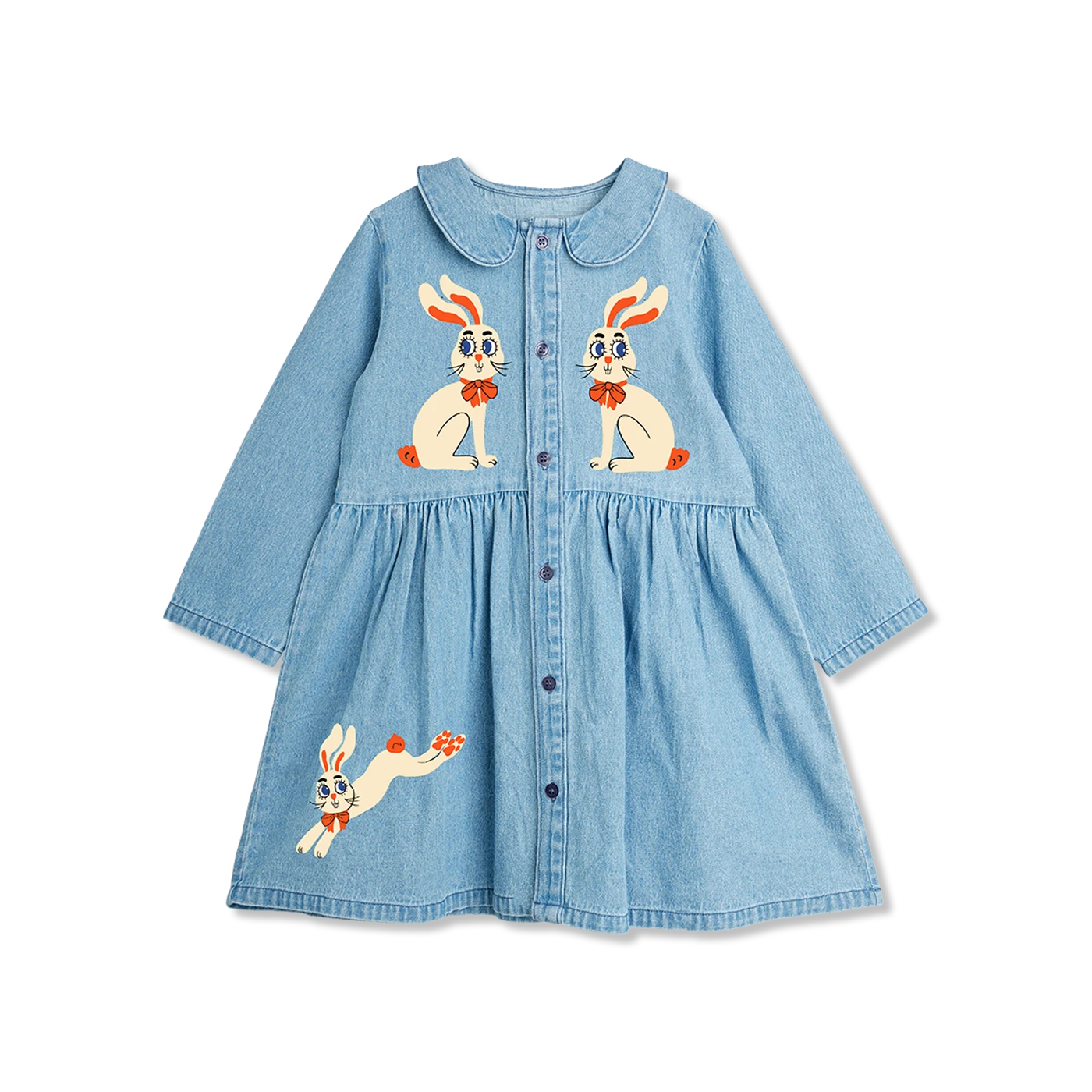 Lw denim rabbit Kjole